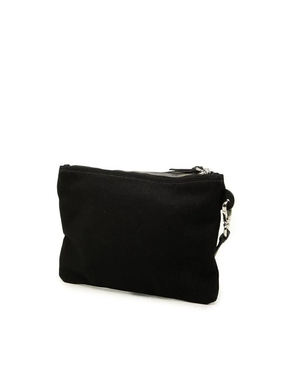 Prada Canvas Canapa Logo Wristlet Pouch #360455P31B